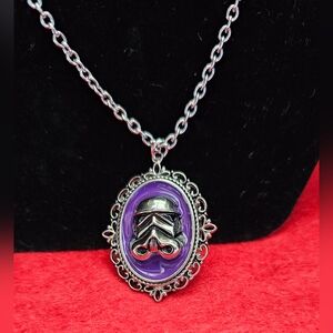Stormtrooper Pendant Necklace